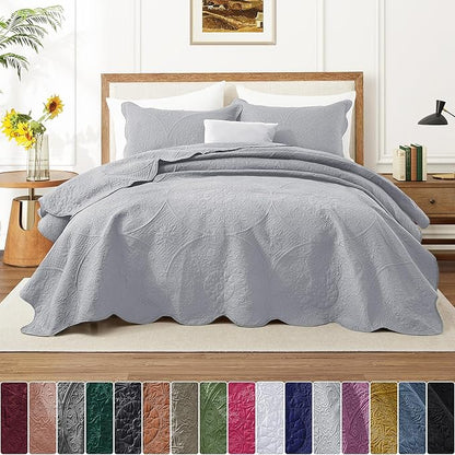 IR Imperial Rooms King Quilt Bedding Set Size + 2 Pillow Shams - Image 3