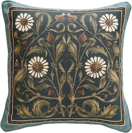 Green Throw Pillow Covers Set of 1, French Farmhouse by bilingaier