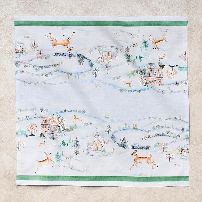 Maison d' Hermine Cloth Napkins Set of 4 100% Cotton - Image 8