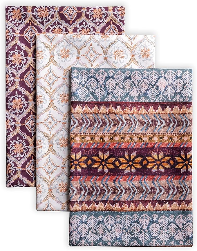 Maison d' Hermine Kitchen Towels Set of 3 100% Cotton 20" x 27.5" Reusable by MaisondHermine