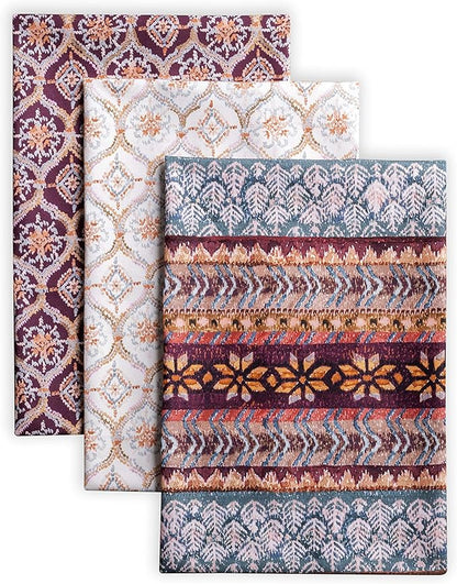 Maison d' Hermine Kitchen Towels Set of 3 100% Cotton 20" x 27.5" Reusable by MaisondHermine