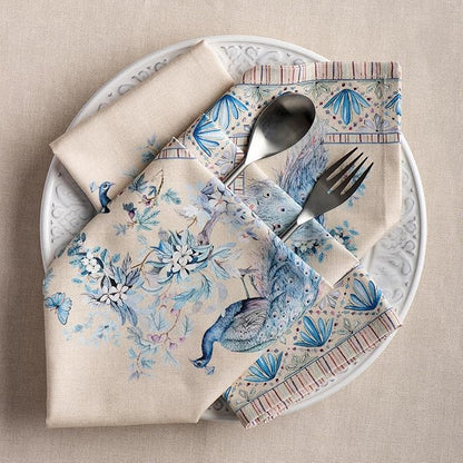 Maison d' Hermine Napkins 100% Combed Cotton Premium Set of 4 Decorative Cloth - Image 3
