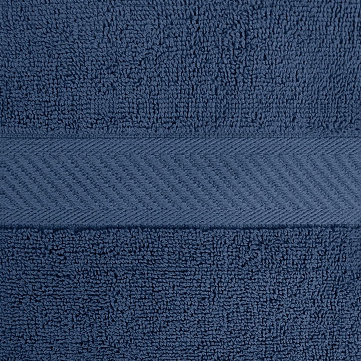 utopia towels 6 pack medium bath towels, 24x48, close-up detail