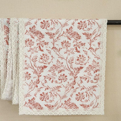Vintage Floral Table Runner - Image 8