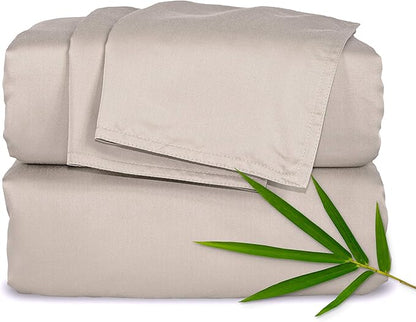 Pure Bamboo Full Sheets, Genuine 100% Organic Viscose Derived from Bamboo Bed by PureBamboo