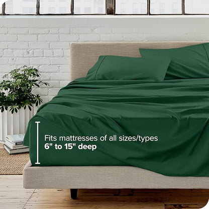 Bare Home Split Head Flex King Sheet Set - Image 6