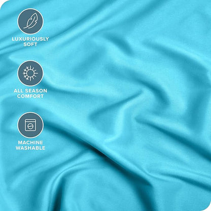 Bare Home Fitted Bottom Sheet Queen Size - Image 2