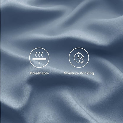 Bedsure Cooling Sheets Twin XL, Rayon Derived from Bamboo, Breathable & Soft - Image 4