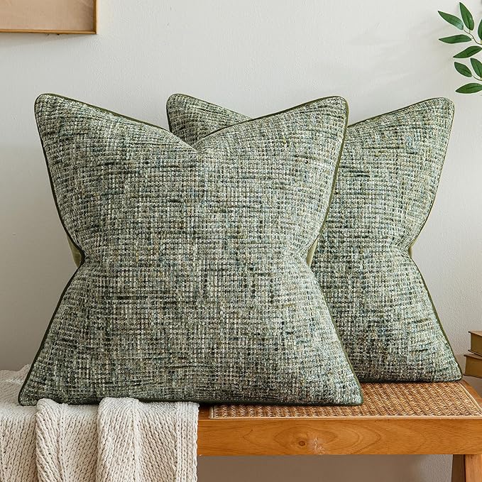 A Moment Christmas Dark Green Reversible Pillow Covers 2 Pack - Image 8