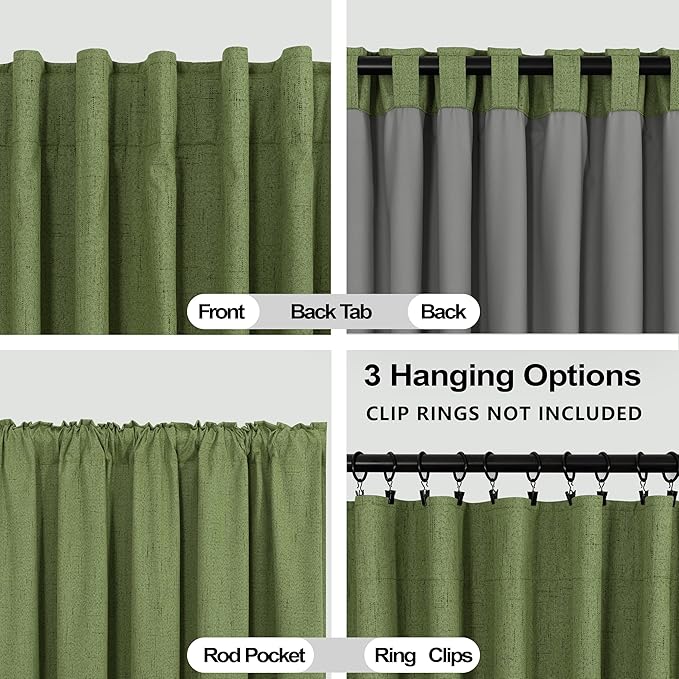 KOUFALL Nursery Curtains Blackout - Image 4