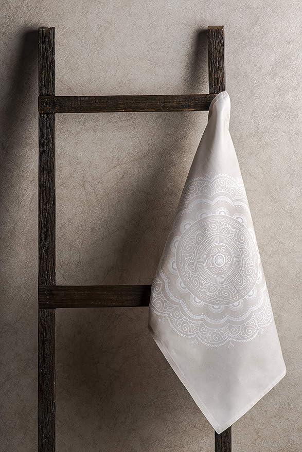 Maison d' Hermine Kitchen Towels Set of 3 100% Cotton 27.50" x 20" Reusable - Image 8