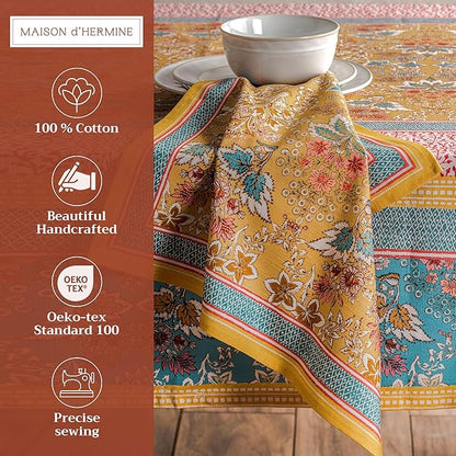 Maison d' Hermine Cloth Napkins Set of 4 100% Cotton Everyday Reusable Square - Image 2