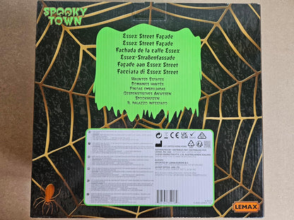 Lemax Haunted Estates Lighted Facade, #35016, 11.02-in Halloween Display