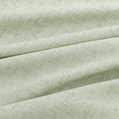 Mist Sage Pinch Pleated Linen Curtains 72 Inch Length 2 Panels - Image 2