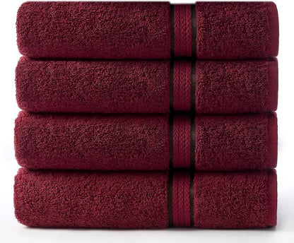 cotton craft ultra soft bath towels - 4, main product view