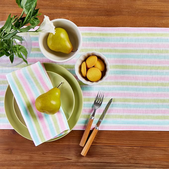 Solino Home Linen Table Runner 120 Inches Long - Image 9