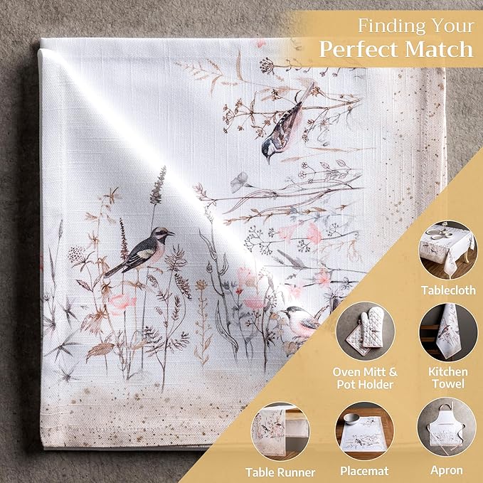 Maison d' Hermine Cloth Napkins Set of 4 100% Cotton Everyday Reusable Square - Image 5