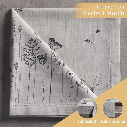 Maison d' Hermine Cloth Napkins Set of 4 100% Cotton Everyday Reusable Square - Image 5