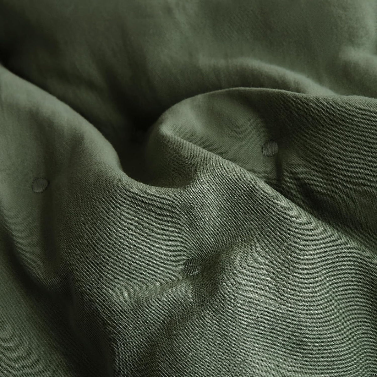wdcozy olive green california cal king size quilt, view 9