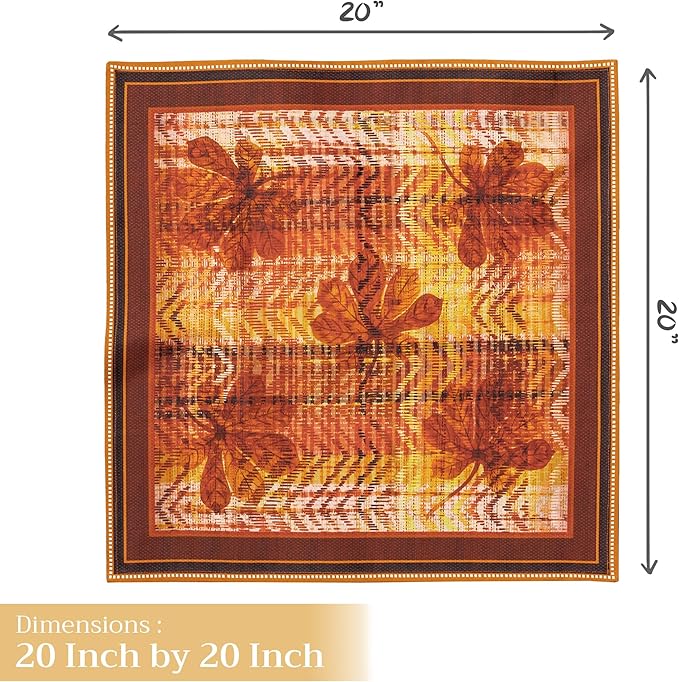 Maison d' Hermine Cloth Napkins Set of 4 100% Cotton - Image 4