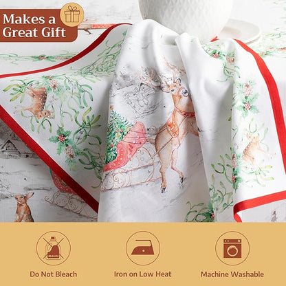 Maison d' Hermine Cloth Napkins Set of 4 100% Cotton - Image 5