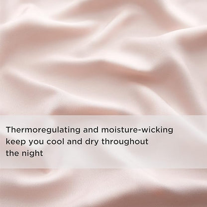 Bedsure Cooling Sheets Twin XL, Rayon Derived from Bamboo, Breathable & Soft - Image 2