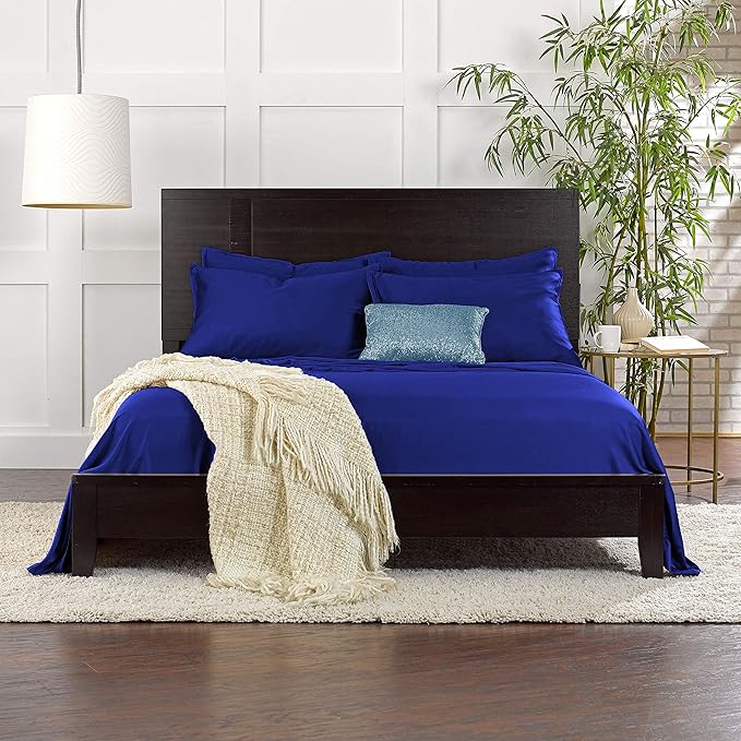 Pure Bamboo Queen Sheets, Genuine 100% Organic Viscose Derived from Bamboo Bed - Image 7