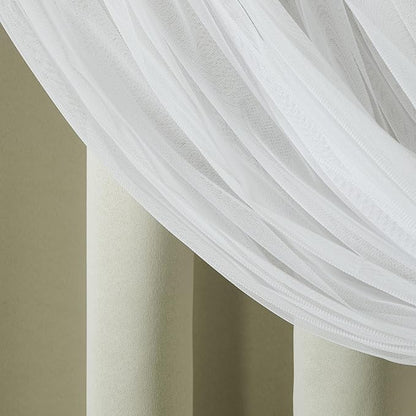 TOWN & COUNTRY LUXE Talia Double Layer Indoor Curtains, Sheer and Room - Image 6