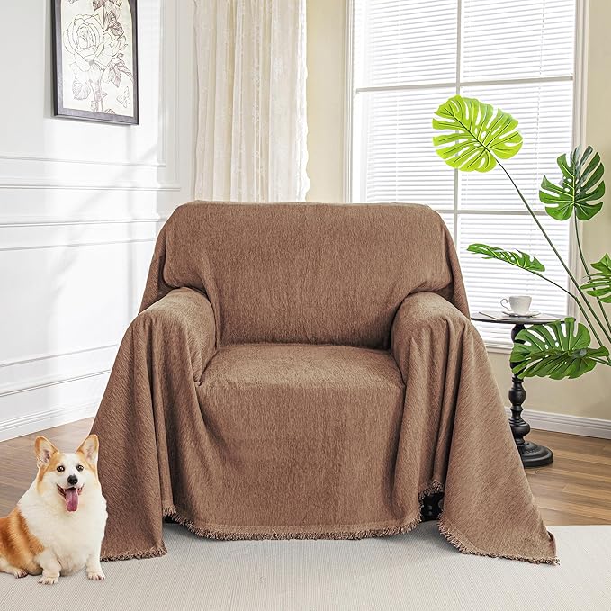 MYSKY HOME Oversized Armchair Couch Cover by MYSKYHOME