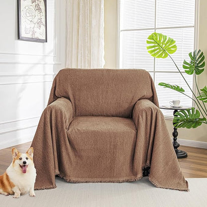 MYSKY HOME Oversized Armchair Couch Cover by MYSKYHOME
