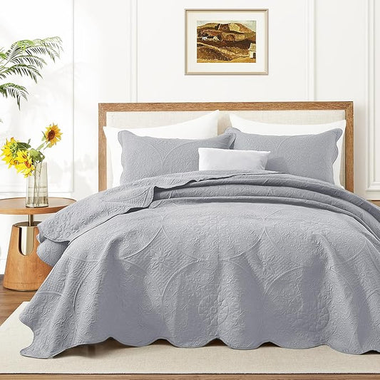 IR Imperial Rooms Twin Quilt Bedding Set Size + 1 Pillow Shams by IRImperialRooms