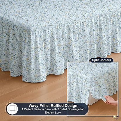 Cottington Lane Ruffled Bed Skirt King Size - Image 7