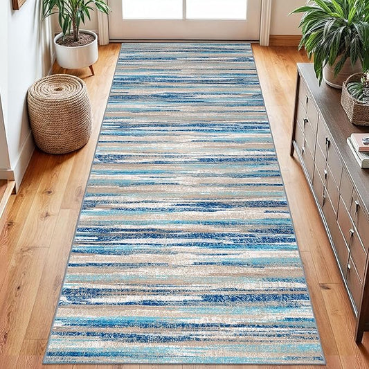 Modern Abstract Runner Rug 2.6x8 by lansny
