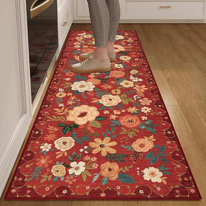 DUKINO 2x6 Runner Rug for Hallway, Washable Kitchen Runner Rug - Image 9