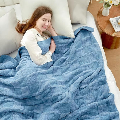 Snuggle Sac Faux Fur Throw Blanket by SnuggleSac
