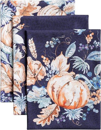 Maison d' Hermine Kitchen Towels Set of 3 100% Cotton 20" x 27.5" Reusable by MaisondHermine