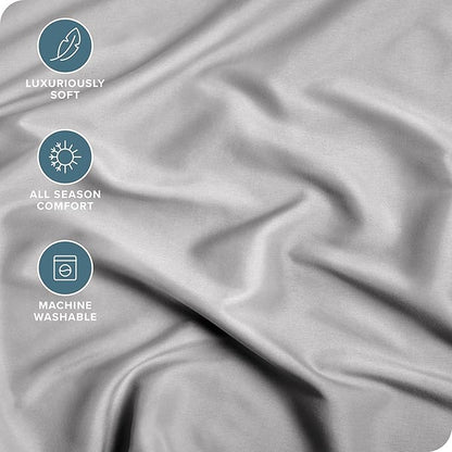 Bare Home Fitted Bottom Sheet Queen - Image 2
