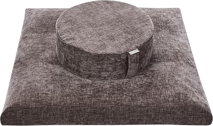 Meditation Zafu Cushion Set by HUNNIDSPACE