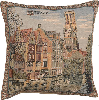 Charlotte Home Furnishings Decorative Throw Pillow Cover 18x18 – European Woven by CCharlotteHomeFurnishings