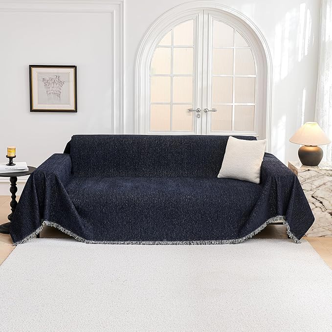 MYSKY HOME Couch Cover for Dogs Washable Couch Covers for 3 Cushion Couch Sofa - Image 9