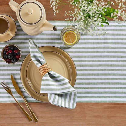 Solino Home Linen Table Runner 156 Inches Long - Image 3