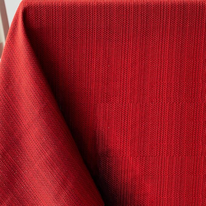 Benson Mills Cameron Textured Fabric Table Cloth, - Image 5