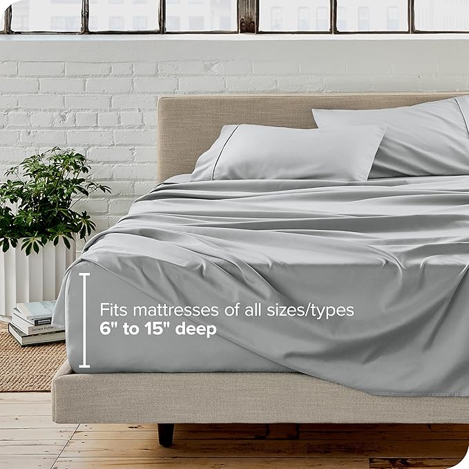 Bare Home Split King Sheet Set - Image 6