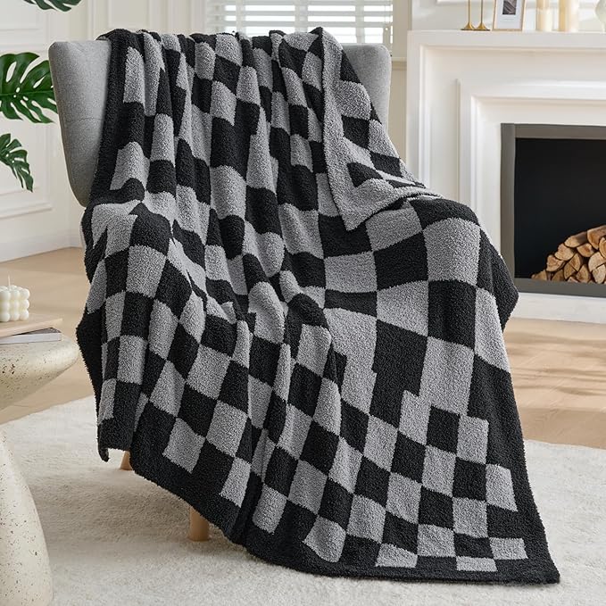 Joiedomi Throw Blanket for Couch, Cozy Cute Soft Throw Home Room Decor by Joiedomi