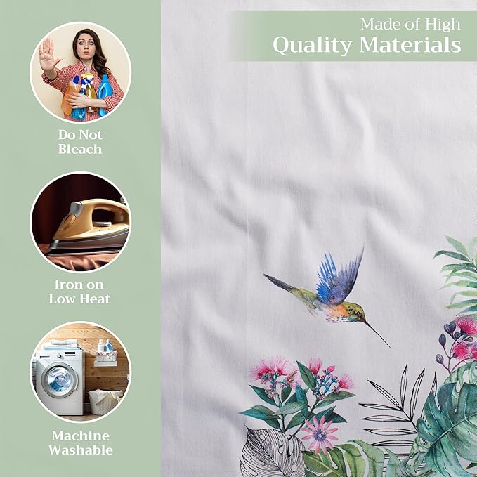 Maison d' Hermine Cloth Napkins Set of 4 100% Cotton Everyday Reusable Square - Image 3