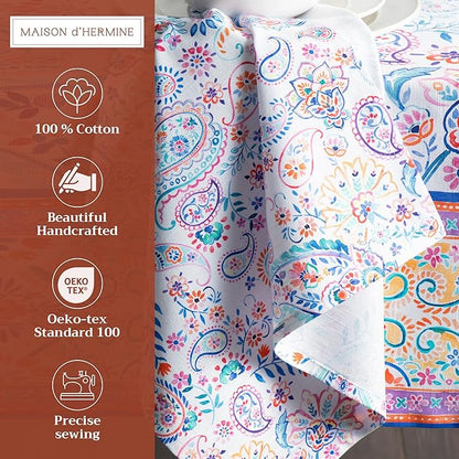 Maison d' Hermine Cloth Napkins Set of 4 100% Cotton Everyday Reusable Square - Image 2