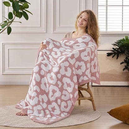 Joiedomi Throw Blanket for Couch Bed Sofa, Knitted Blankets Gifts for Women Mom - Image 3