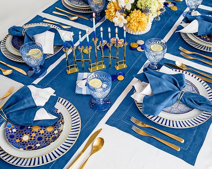 Solino Home Linen Table Runner 108 Inches Long - Image 3