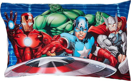 Marvel Avengers Assemble Pillow Case by JayFranco