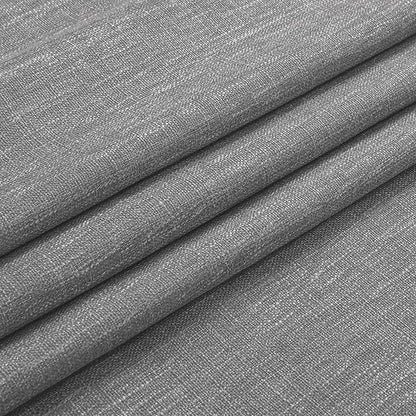Vision Home Charcoal Grey Full Blackout Curtains Pinch Pleated Room Darkening - Image 8